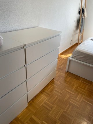 Cómoda MALM Ikea Blanca