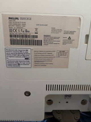 Televisor Philips Negro