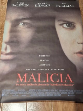 Cartel de película Malicia (1993)