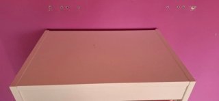 Cajonera Infantil Juguetes Rosa y Blanca