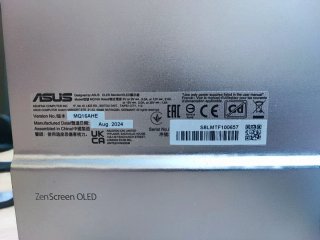 Monitor portatile ASUS ZenScreen OLED MQ16AHE