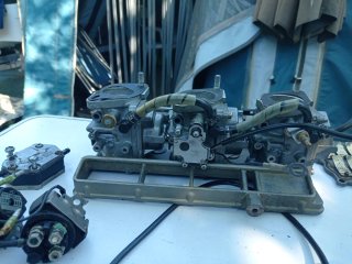 Cuerpo Carburadores Suzuki DT6 Completo