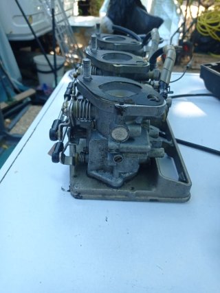 Cuerpo Carburadores Suzuki DT6 Completo