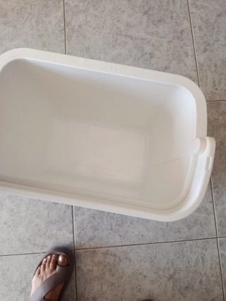 Nevera portátil azul