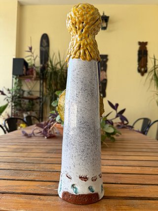 Cerámica Rafael Ortega Mujer Paellera