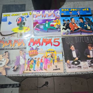 Lote Vinilos Megamix Compilation