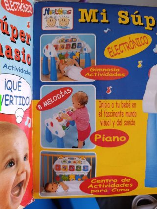Gimnasio para bebés Mi Súper Gimnasio