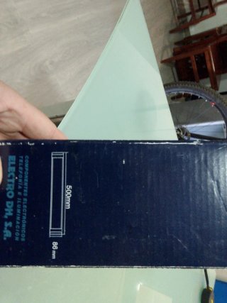 Regleta LED Esquinera 500mm 10W Electro DH