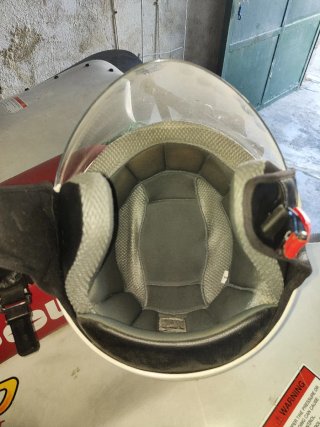 Casco MT Abierto Blanco