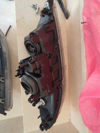 Faros BMW E39 angel eye