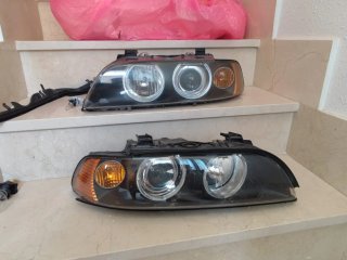 Faros BMW E39 angel eye