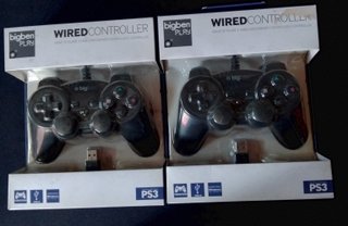 2 Mandos Bigben PS3 Wired Controller
