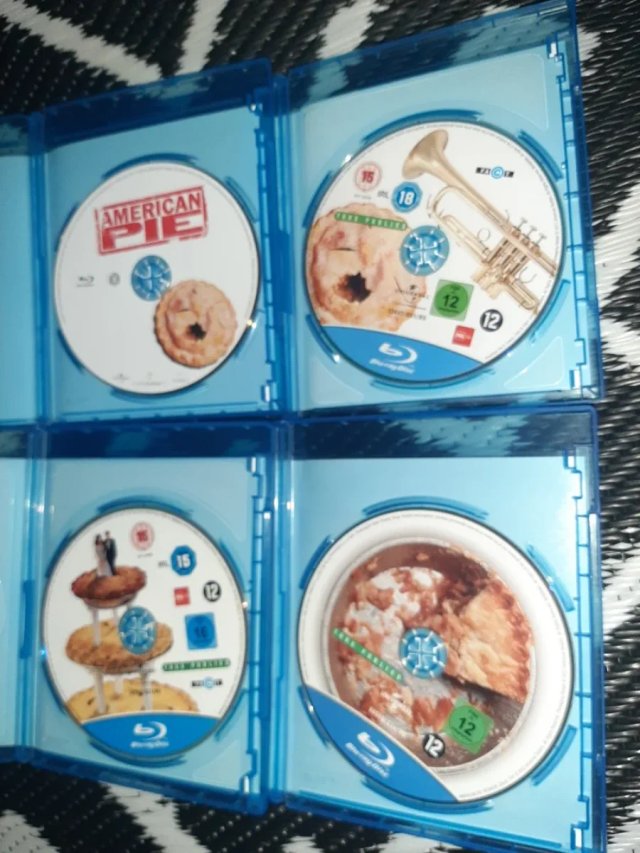 AMERICAN PIE COLECCION 1,2,3,y 4, BLURAY DESCATALG
