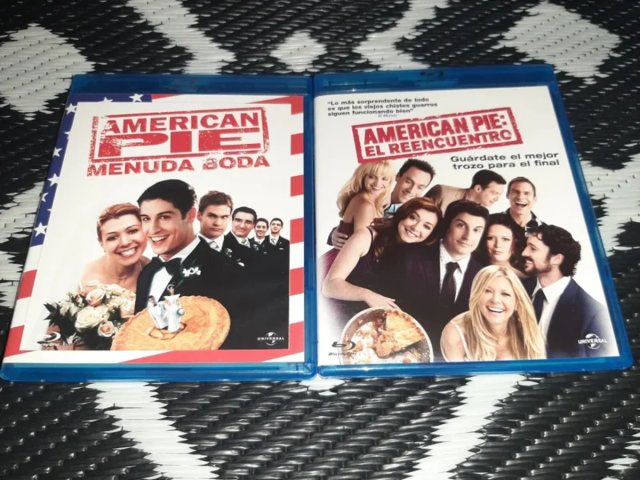 AMERICAN PIE COLECCION 1,2,3,y 4, BLURAY DESCATALG