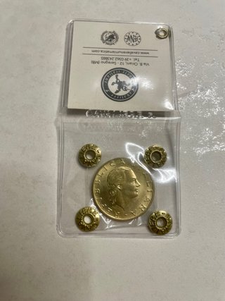 Lotto di 4 monete periziate