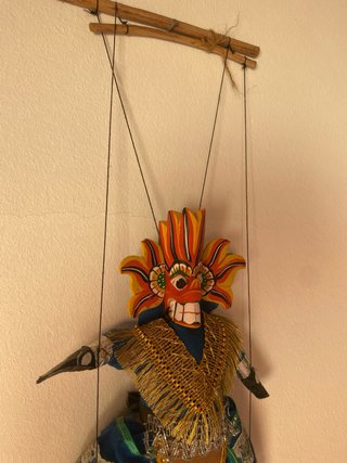 Marioneta ornamental Sri Lanka