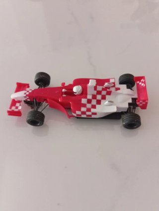 Coche F1 Scalextric Rojo/Blanco