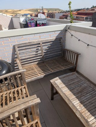 Conjunto Muebles Exterior Madera