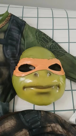 Disfraz Tortugas Ninja Michelangelo Talla 3-4 años