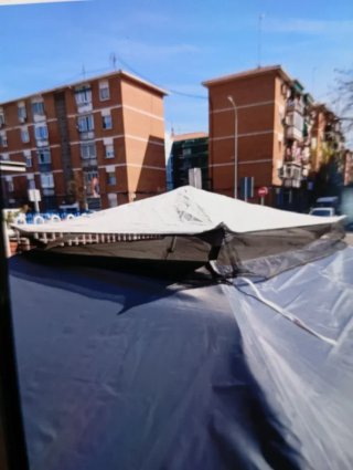 Carpa Gazebo Plegable 3.6x3.6m con Laterales