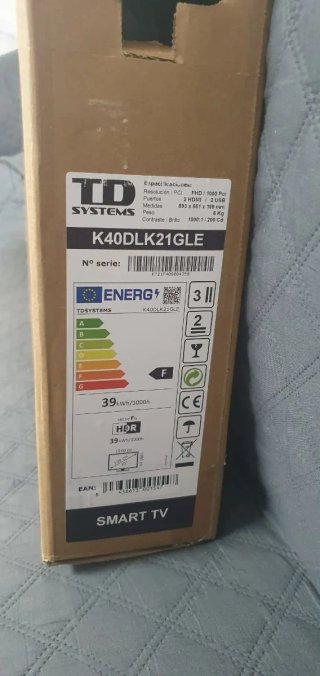 Smart TV TD Systems 40 Android 14 Google TV