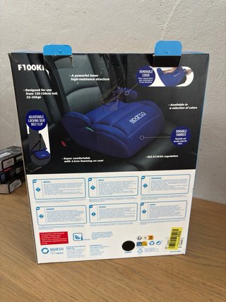 Sparco Alzador Coche Negro i-Size