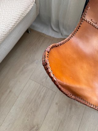 Silla Butterfly Cuero Marrón