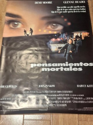 Cartel de película Pensamientos Mortales