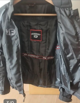 URGE VENDER Chaqueta Moto Negra Extraíble Chaleco