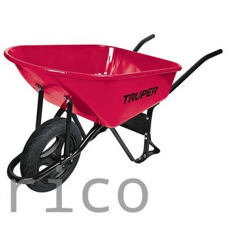 Carretilla 100 Litros Metálica - Impinchable - 580 Kg - Truper