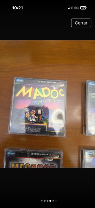 Lote 4 juegos vintage disquetes