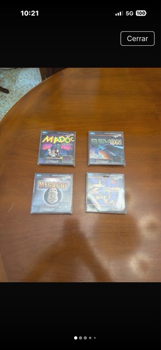Lote 4 juegos vintage disquetes