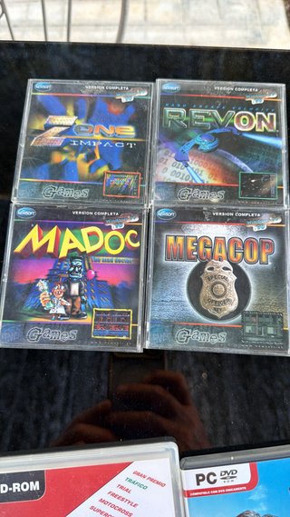 Lote 4 juegos vintage disquetes