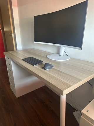 Escritorio IKEA con Cajonera Alex
