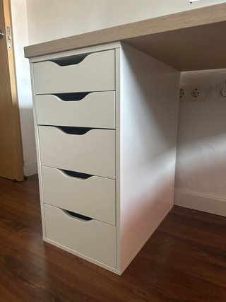 Escritorio IKEA con Cajonera Alex