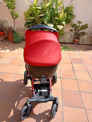 Carrito de bebé Jane rojo