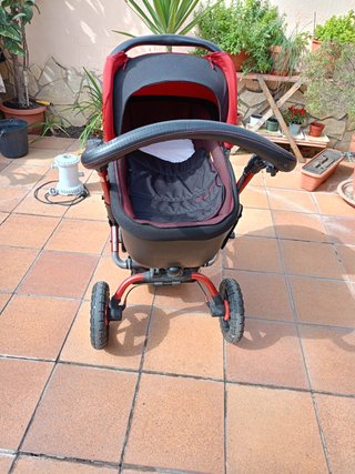 Carrito de bebé Jane rojo
