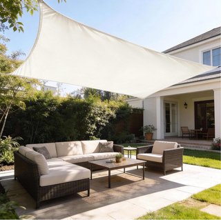 Toldo Vela Sombra Impermeable Rectangular 3x4m