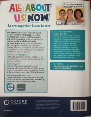 All about Us Now 6 Work Book (Spain)