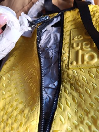 Mochila Desigual Amarilla Verano