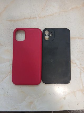 Fundas iPhone 11 (Rojo y Negro)
