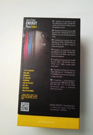Caja Energy Sistem Phone Colors Completa
