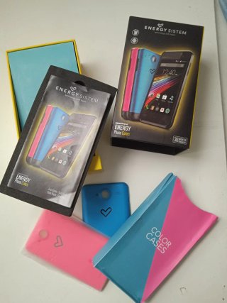 Caja Energy Sistem Phone Colors Completa