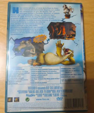 DVD Ice Age: La Edad de Hielo