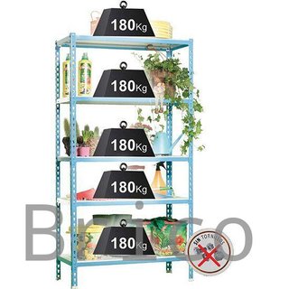 Estantería Metálica 1800x900x400 mm - 900 Kg