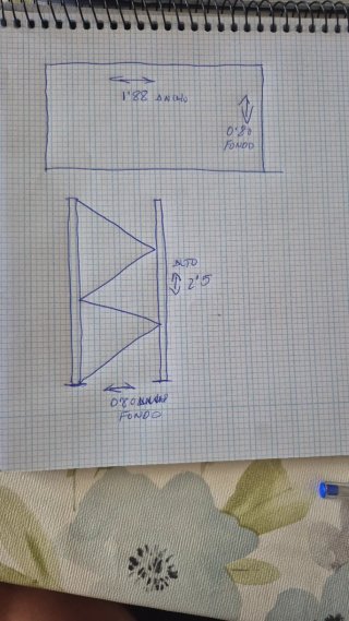 Estanterías metálicas y Madera