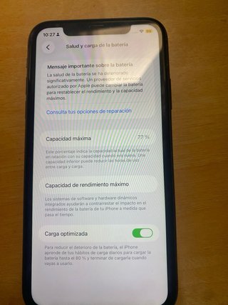 iPhone 11 Negro/Azul Marino