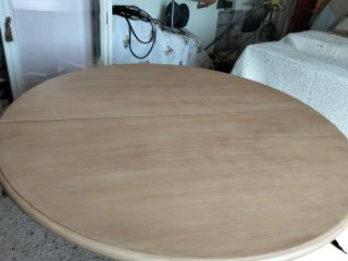 Mesa redonda madera salón/cocina