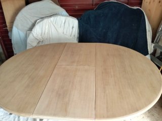 Mesa redonda madera salón/cocina