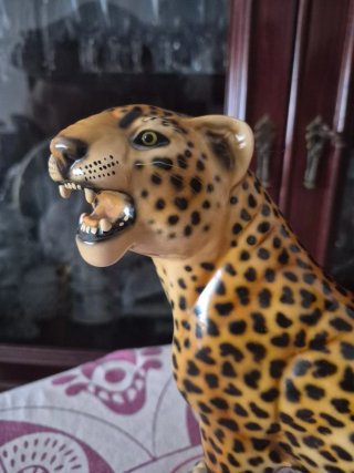 Leopardo escayola años 70